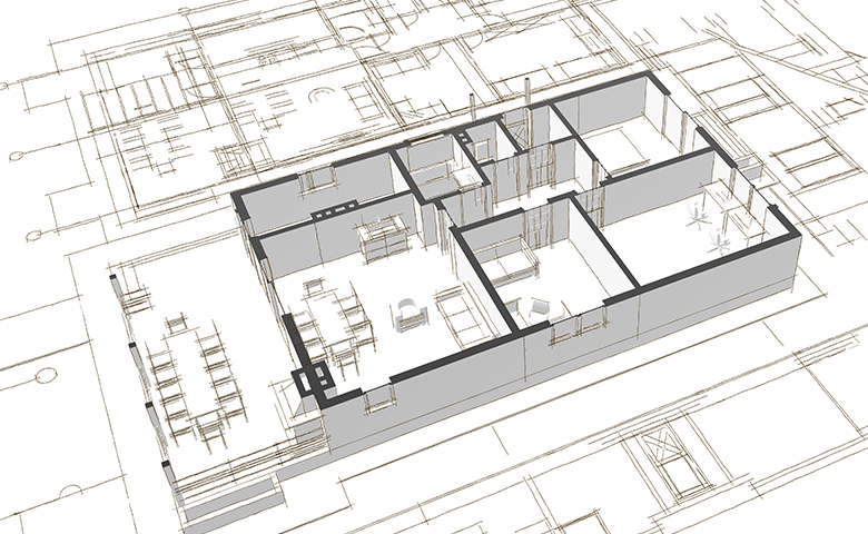 デメリット4 完成後のイメージが湧きづらい イメージ